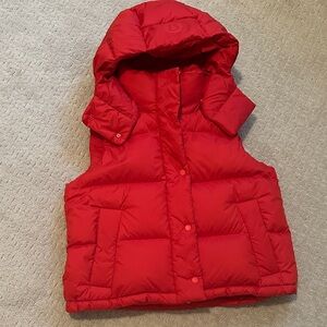 Lululemon Athletica Wunder Puff Cropped Vest- Grenadine Red